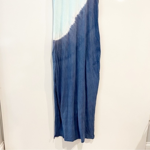 NWT SUNDRY Two Tone Tie Dye Maxi Dress - Picture 7 of 14